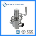 Stainless Steel Sanitary Manual Stop and Reversing Valve